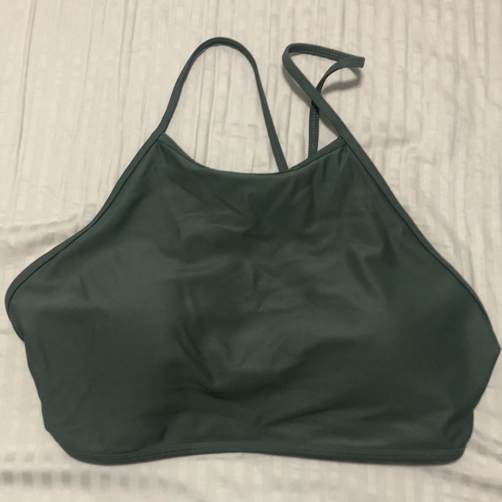 High neck bikini top